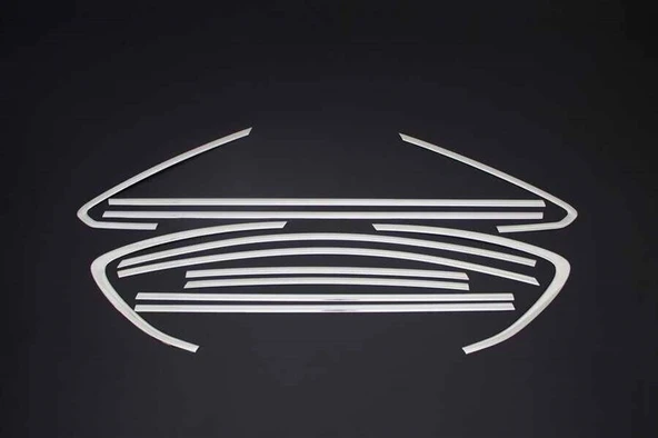 OMSA Opel Astra J Sedan Krom Cam Çerçevesi 12 Parça 2012-2019 Arası - Resim 2