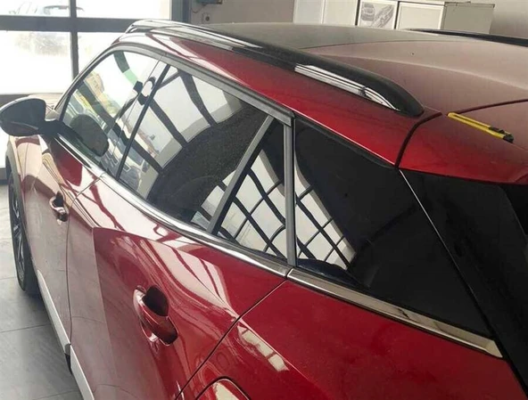 OMSA Peugeot 2008 Krom Cam Alt Çıtası 2020 ve Sonrası - Resim 2