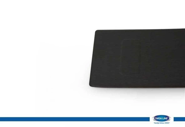 OMSA Jeep Renegade Sedan Siyah Krom Arka Tampon Eşiği Taşlı 2014 ve Sonrası - Resim 3