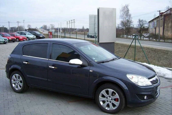 OMSA Opel Astra H Krom Ayna Kapağı 2 Parça Abs 2004-2009 Arası - 1