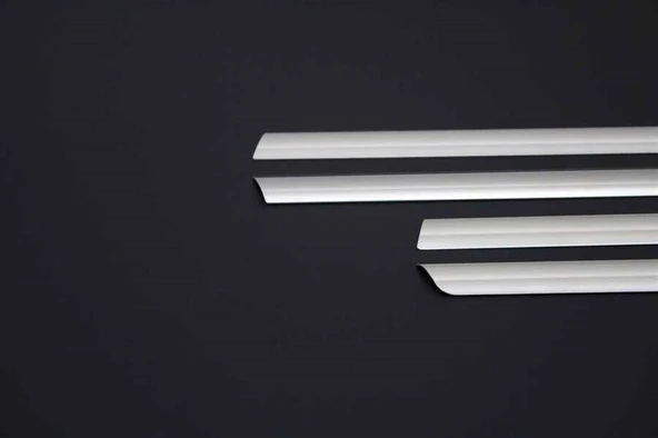 OMSA Opel Corsa D HB Krom Cam Alt Çıtası 4 Parça 2006-2015 Arası - Resim 2