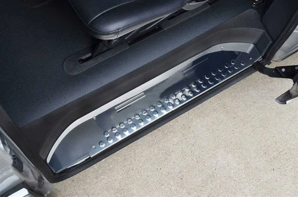 OMSA Mercedes Vito W639 Krom Kapı Eşiği 3 Parça 2010-2014 Arası - Resim 3