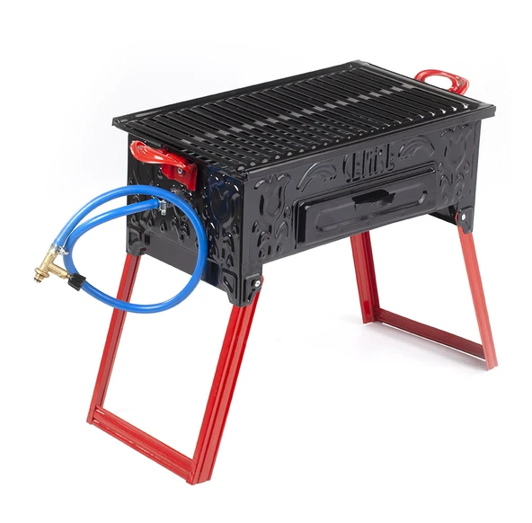 C-07 | Cemre Tüplü Kömürlü Emayeli Mangal 28*50 cm