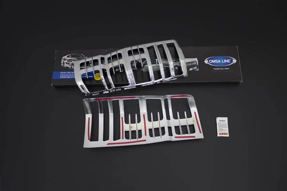 OMSA Mercedes Sprinter W906 Krom Stop Çerçevesi 2 Parça ABS 2006 ve Sonrası - Resim 2