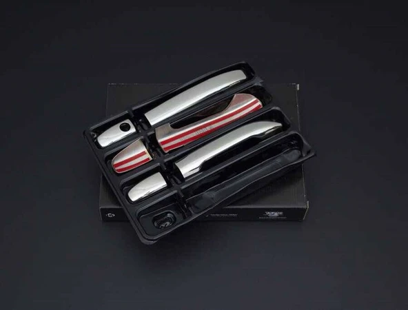 OMSA Mercedes Sprinter W907 Krom Kapı Kolu 3 Kapı Tek Delik 2018 ve Sonrası - Resim 2