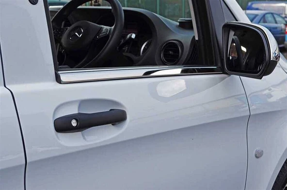 OMSA Mercedes Vito W447 Krom Cam Alt Çıtası 2 Parça 2014 ve Sonrası ürün görseli