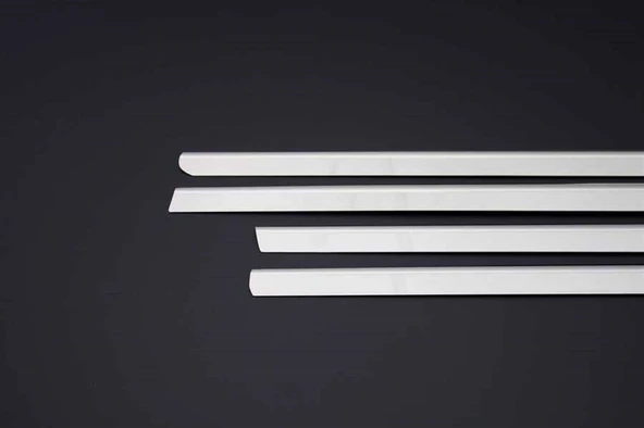 OMSA Mercedes C Class W203 SD Krom Cam Alt Çıtası 4 Parça 2001-2007 Arası - Resim 3