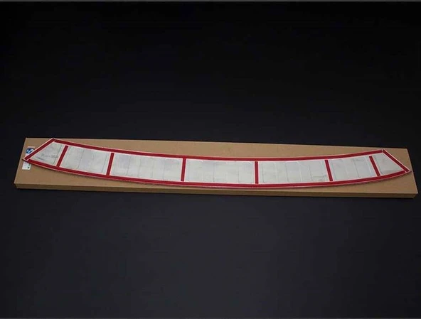 OMSA Opel Vivaro 4 Krom Arka Tampon Eşiği Taşlı Uzun Şase 2019 ve Sonrası - Resim 2