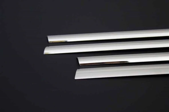 OMSA Peugeot 301 SD Krom Cam Alt Çıtası 6 Parça 2012 ve Sonrası - Resim 3