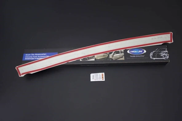 OMSA Peugeot Bipper Krom Arka Tampon Eşiği 2008 ve Sonrası - Resim 2