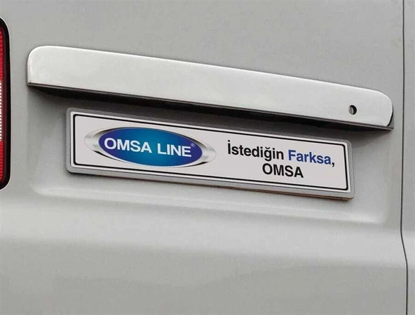 OMSA VW T5 Transporter Krom Bagaj Çıtası Çift Kapılı 2003-2014 Arası - Resim 3
