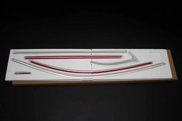 OMSA Skoda Superb B8 Krom Cam Çerçevesi 12 Parça 2015-2023 Arası - Resim 2