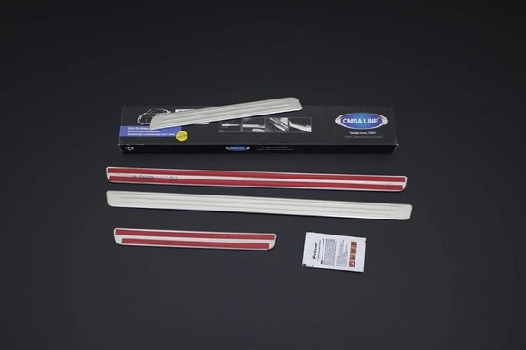 OMSA VW Passat B8 Krom İç Kapı Eşiği 4 Parça 2015 ve Sonrası - Resim 3