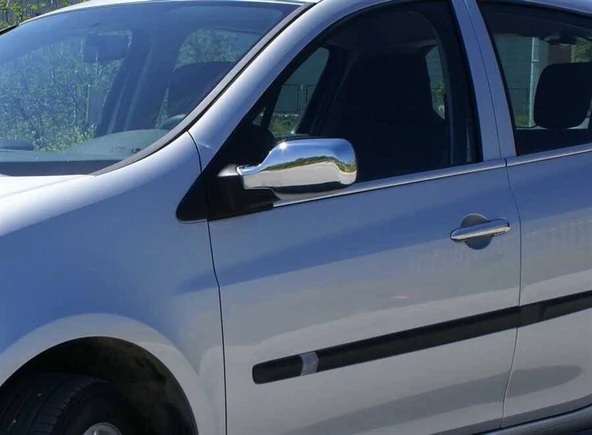 OMSA Renault Clio 3 Krom Ayna Kapağı 2 Parça 2006-2009 Arası - Resim 3