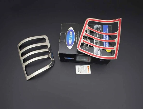 OMSA VW T5 Transporter Krom Stop Çerçevesi 2 Parça (Çift Kapılı) 2003-2014 Arası - Resim 3