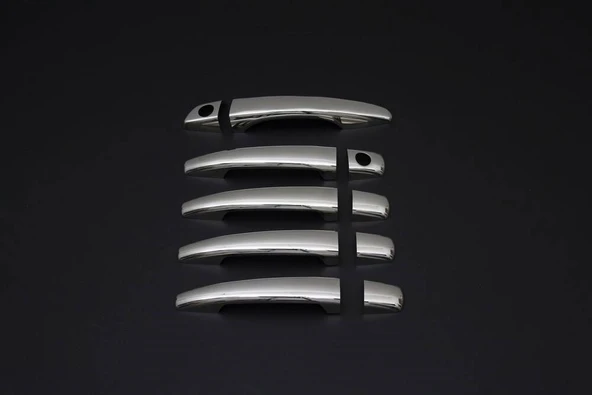 OMSA Peugeot Partner Tepee 2 Krom Kapı Kolu 5 Kapı Çift Sürgü 2016-2018 Arası - Resim 2