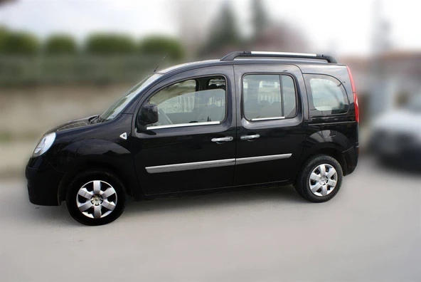 OMSA Renault Kangoo 2 Krom Yan Kapı Çıtası 4 Parça Geniş 2011-2013 Arası - 4