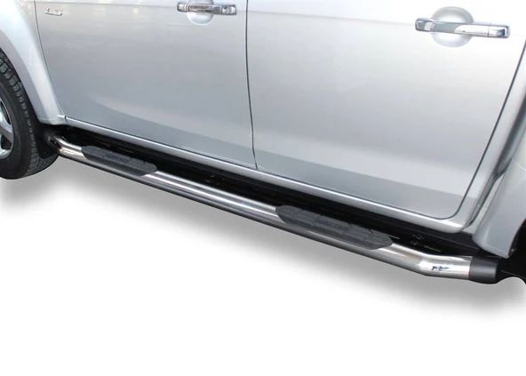 OMSA Toyota Hilux Amazon Yan Basamak Çap:76 Krom 2006-2014 Arası - Resim 4