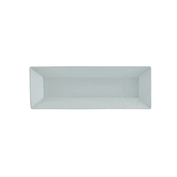 Karaca Forever Bone Trend Emboss 32 Parça 6 Kişilik Kahvaltı Takımı Yeşil - Resim 4