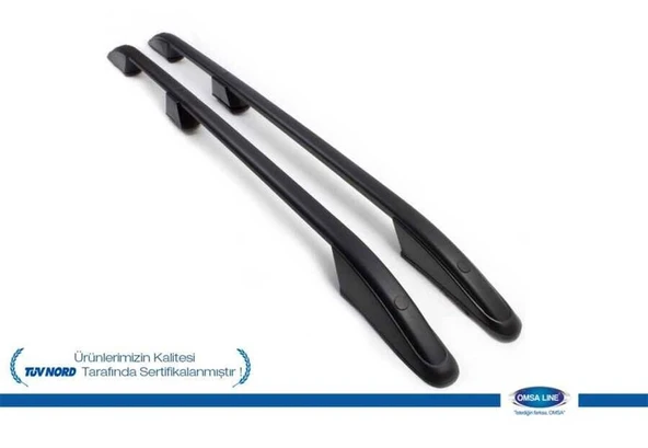 Peugeot Partner 2 Tepee Elegance Tavan Çıtası Siyah Kısa Şase 2008-2018 Arası ürün görseli