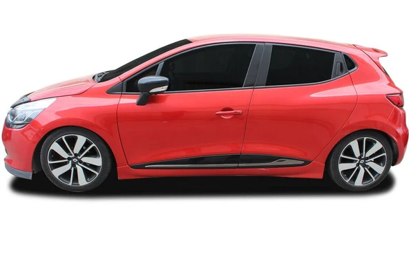 OMSA Renault Clio 4 HB Siyah Krom Cam Alt Çıtası 8 Parça 2012-2019 Arası ürün görseli