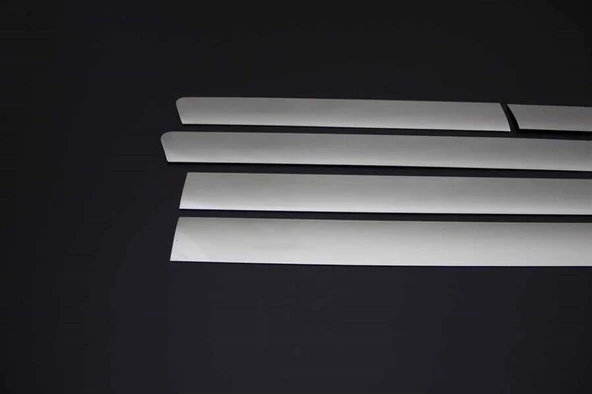 OMSA VW T5 Multivan Krom Yan Kapı Çıtası 7 Parça (Uzun Şasi) 2003 ve Sonrası - Resim 2