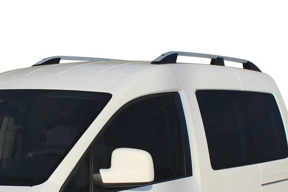 VW Caddy Elegance Tavan Çıtası Alüminyum Uzun Şase 2003-2020 Arası - Resim 3