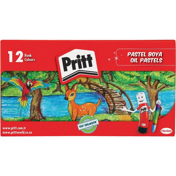 Pritt Pastel Boya 12 Renk Karton Kutu 1048061 1900 0644 ürün görseli
