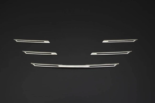 OMSA Renault Megane 4 Sedan Krom Ön Panjur 5 Parça 2016-2020 Arası - Resim 2