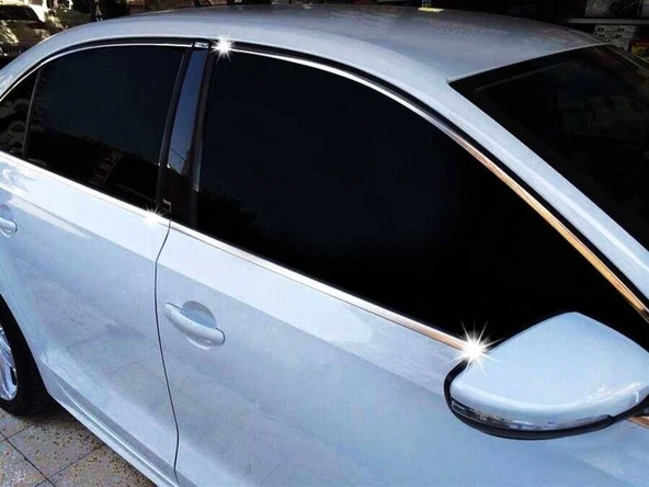OMSA VW Jetta Krom Cam Çerçevesi 12 Parça 2010-2018 Arası - Resim 3