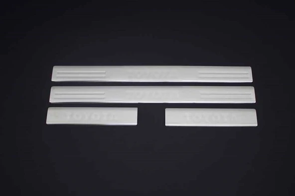 OMSA Toyota Corolla Krom Kapı Eşiği 4 Parça 2002-2007 Arası ürün görseli