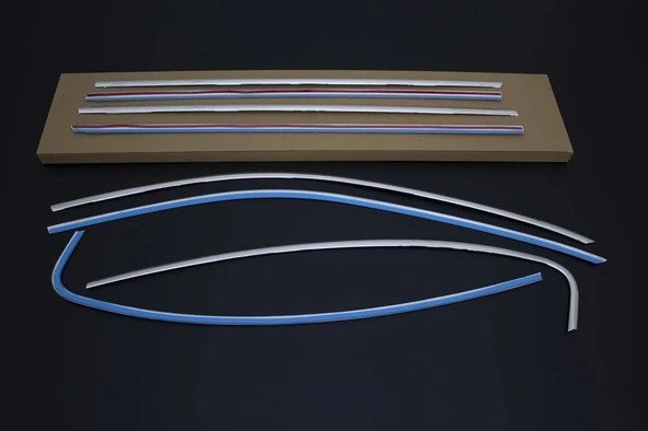 OMSA VW Passat B8 Krom Cam Çerçevesi 8 Parça 2015 Sonrası - Resim 6