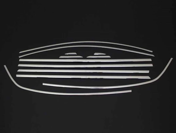 OMSA Renault Megane 4 Sedan Krom Cam Çerçevesi 12 Parça 2016-2020 Arası ürün görseli