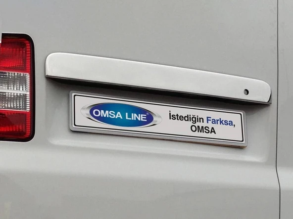 OMSA VW T5 Caravelle Krom Bagaj Çıtası Çift Kapılı 2003-2014 Arası - Resim 2