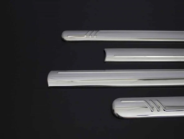 OMSA VW Caddy Krom Yan Kapı Çıtası 4 Parça 2003-2014 Arası - Resim 2