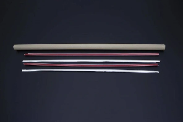 OMSA VW Passat B8.5 Krom Cam Çıtası 4 Parça 2019 Sonrası - Resim 3