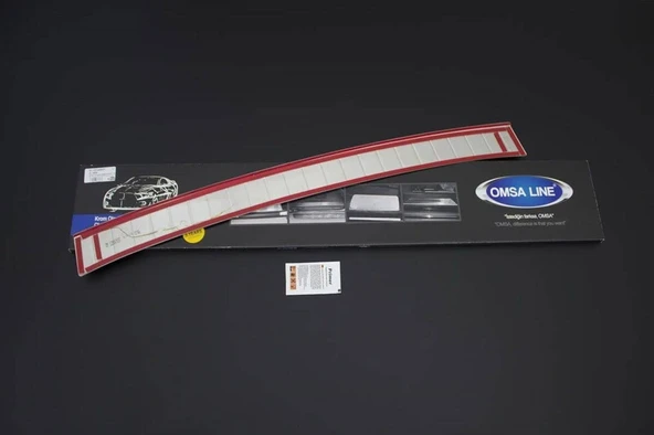 OMSA BMW X1 Krom Arka Tampon Eşiği Taşlı 2012-2015 Arası - Resim 2