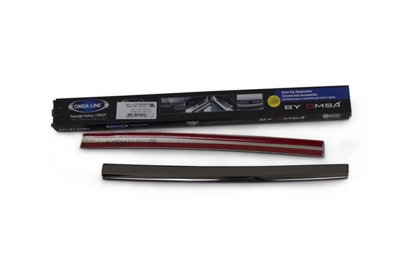 OMSA VW T6 Multivan Siyah Krom Ön Panjur (Comfortline - Highline) 2 Parça 2015-2019 Arası - Resim 2