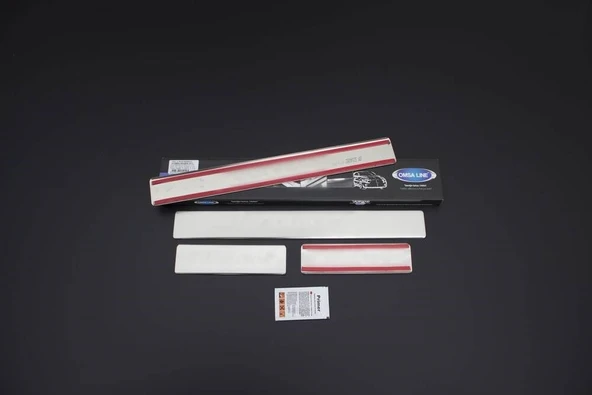 OMSA Hyundai Accent Blue Solaris Krom Kapı Eşiği 4 Parça 2011-2017 Arası - Resim 2