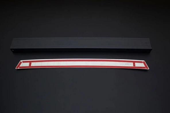 OMSA Fiat Egea Sedan Krom Arka Tampon Eşiği Taşlı 2015 ve Sonrası - Resim 2