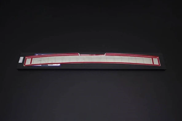 OMSA VW T6.1 Caravelle Krom Bagaj Eşiği Tek Kapı Taşlı 2020-2023 Arası - Resim 2