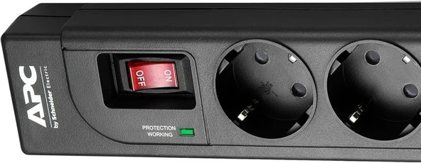 Schenider APC P43B-RS 4 Çıkışlı Akım Koruma Prizi - 3
