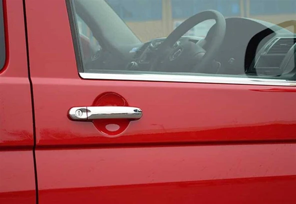OMSA VW T5 Transporter Krom Kapı Kolu Tek Delikli 4 Parça 2003-2023 Arası ürün görseli