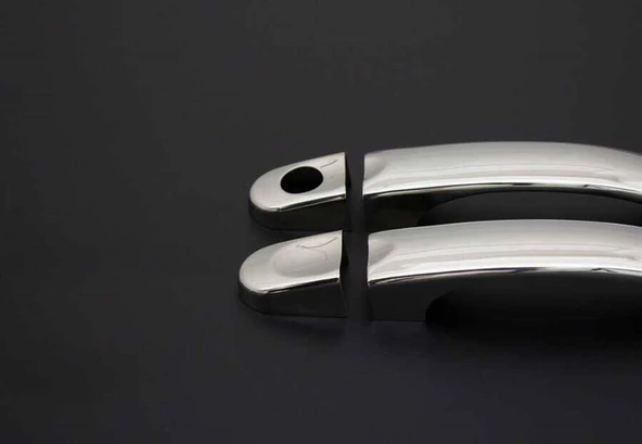 OMSA VW T5 Transporter Krom Kapı Kolu Tek Delikli 4 Parça 2003-2023 Arası - Resim 4