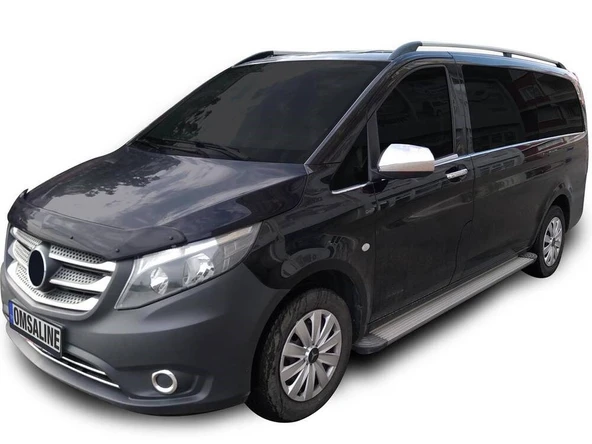 Mercedes Vito W447 Solid Tavan Çıtası Alüminyum Uzun Şase 2014 ve Sonrası - Resim 6