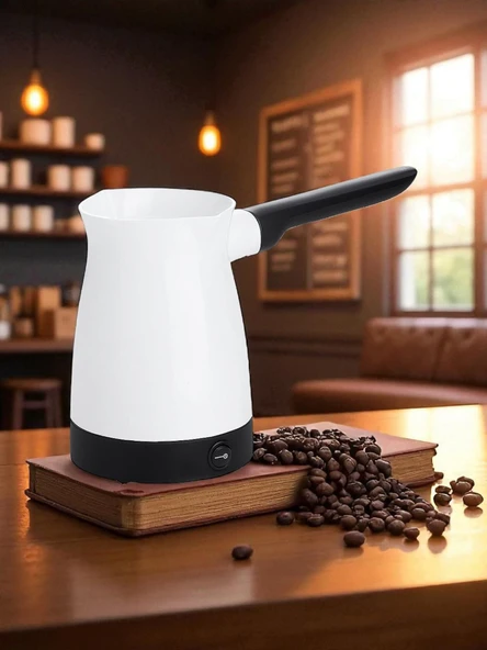 Girist Home Beyaz Türk Kahve Makinası 700 Watt 350 ml - 5