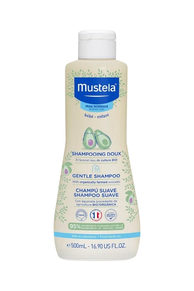 Mustela Papatya Özlü Göz Yakmayan Bebek ve Çocuk Şampuanı 500 ml - 2