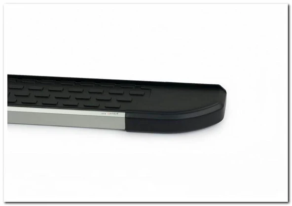 Omsa Line VW Caddy 2003-2014 Uzun Şasi Nevada Mat Alüminyum Alınlı Yan Basamak - Resim 2