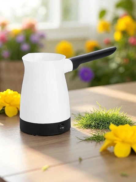 Girist Home Beyaz Türk Kahve Makinası 700 Watt 350 ml - 4