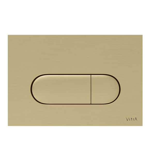 VitrA Root Round 740-2225 Kumanda Paneli, Fırçalı Altın - Resim 2